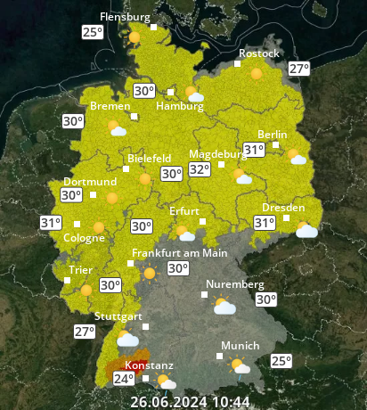 Zu den Unwetterwarnungen